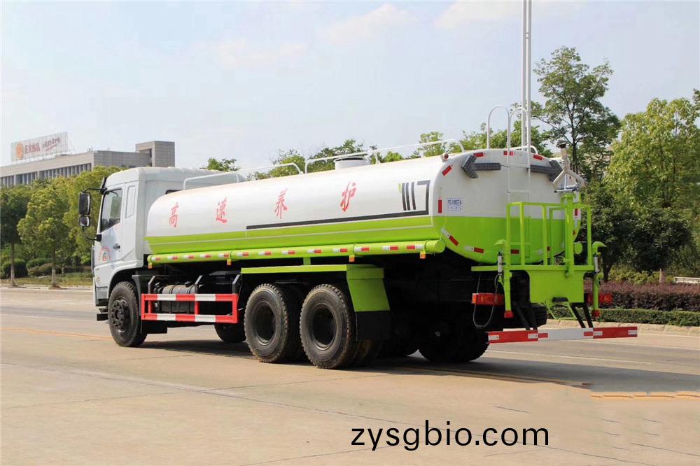 國六20立(li)方東風專底后雙橋(qiao) 灑水車