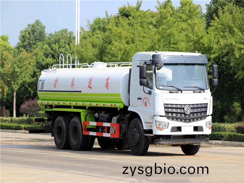 國六20方東風灑水車