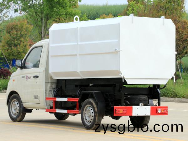 國六福田祥蔆 3方 掛桶垃圾車