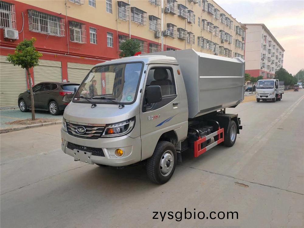 國(guo)六3方 藍牌(pai)唐駿歐鈴 掛桶垃圾車