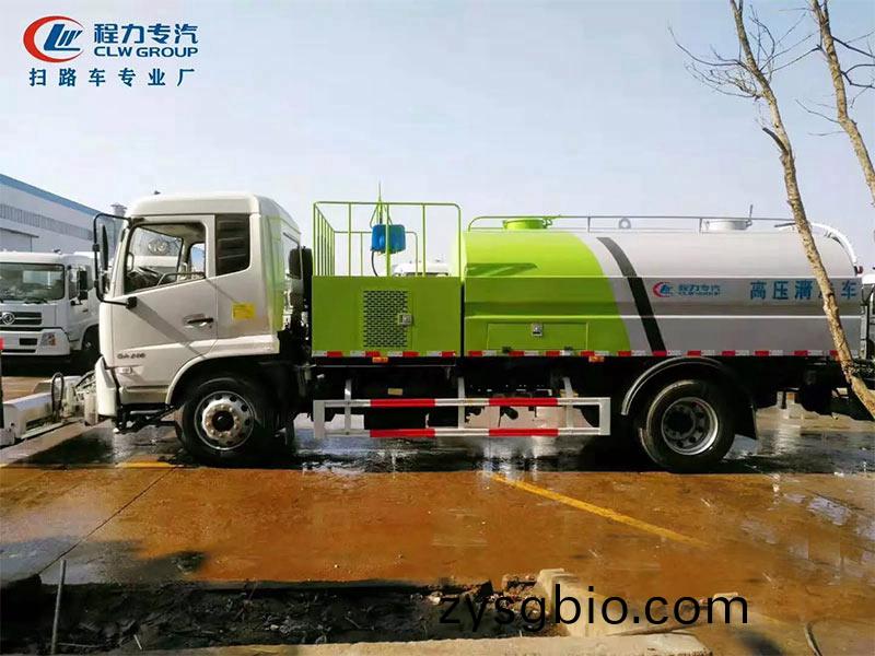 國六東(dong)風天錦路麵高壓清洗車