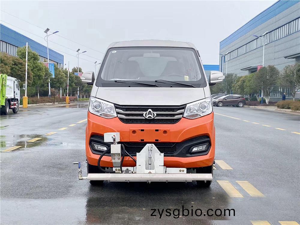 國六1.5立方 藍牌長安 路麵清洗(xi)車(che)