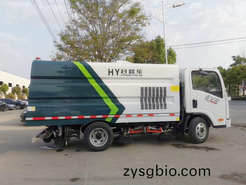 國六3方塵箱 0.8方水箱 藍牌(pai)解放掃路車