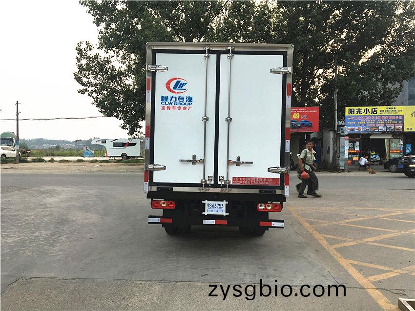 國六躍進小福(fu)星S80冷(leng)藏(cang)車柴油版