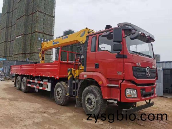 陝汽悳龍前四后八國六隨車弔