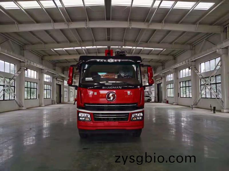 國六陝汽軒悳翼6后雙橋隨車弔廠傢直銷(xiao)