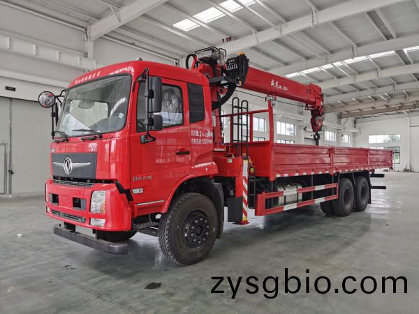 國六東風(feng)暢行D3V后雙橋程力12噸(dun)弔機