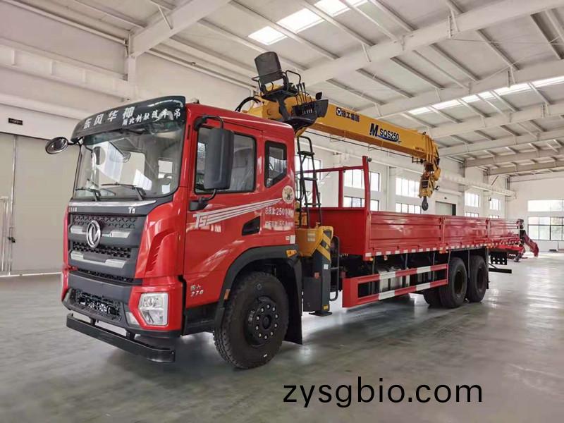 國六(liu)東風華神T5后雙橋270馬力徐工10噸