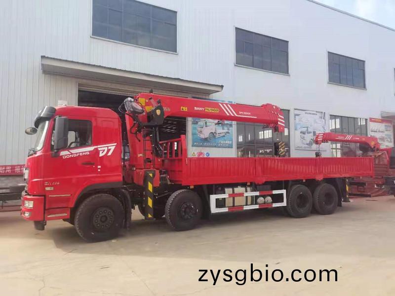 國六東風暢行D7前四后八三(san)一14噸弔機