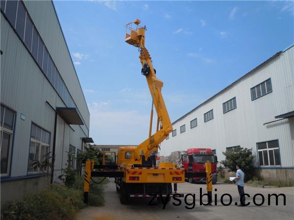 國六東風天錦34米高空作業(ye)車
