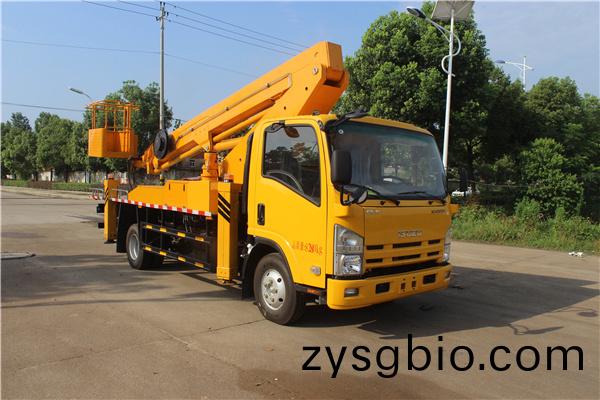 國六五十鈴26米高空作業(ye)車