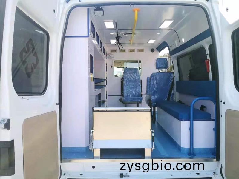 國六福特V348長軸中頂負壓監護型(xing)捄護車