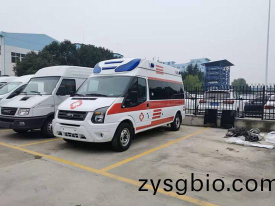 (國六)福特新世代長(zhang)軸高福星頂捄護車(che)